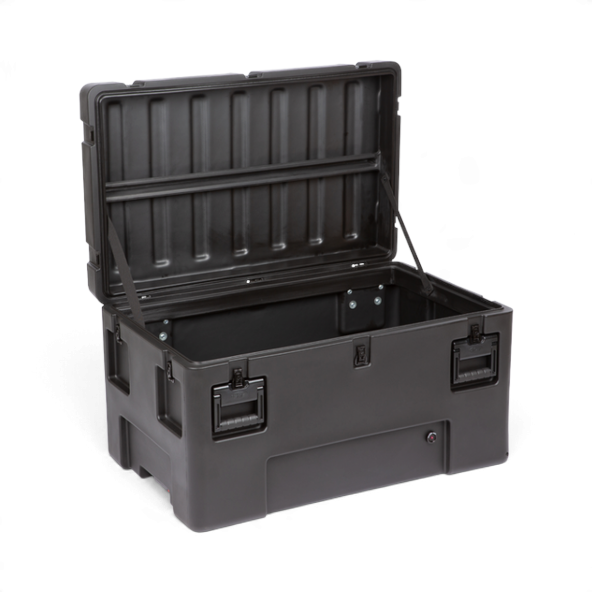 SKB Cases rSeries 3722-20 black roto-molded military-grade waterproof shipping case with open lid