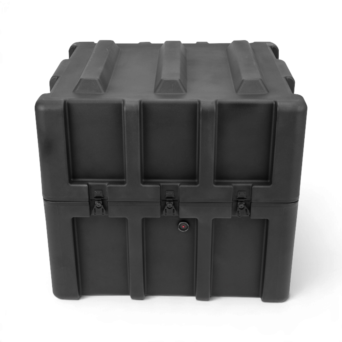 SKB Cases rSeries 2624-24 black roto-molded mil-spec shipping case with stainless steel latches