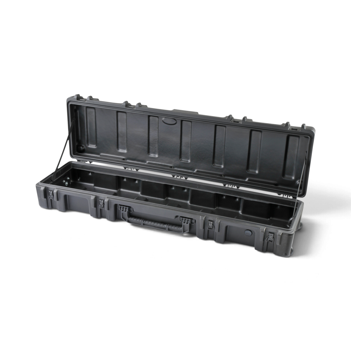 SKB Cases rSeries 5212-7 black roto-molded military-grade equipment case with wheels and stainless steel latches