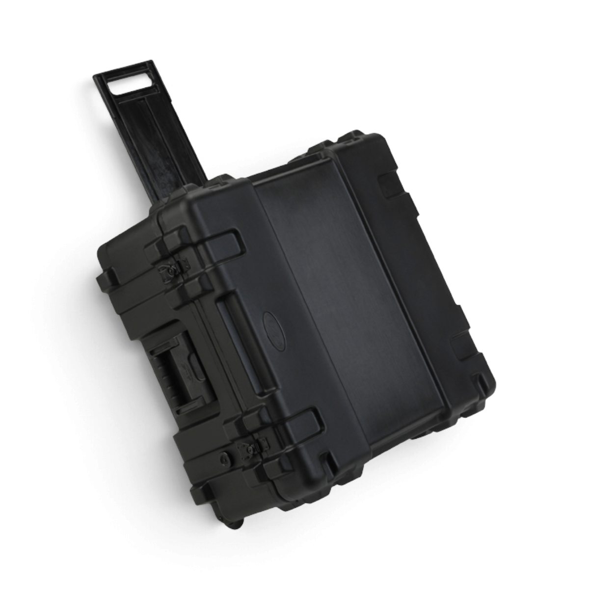 SKB Cases rSeries 2222-12 black waterproof military-grade equipment case with pull handle and wheels
