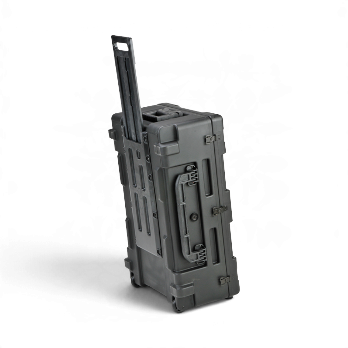 SKB Cases rSeries 2817-10 black military-grade waterproof transport case with pull handle and wheels