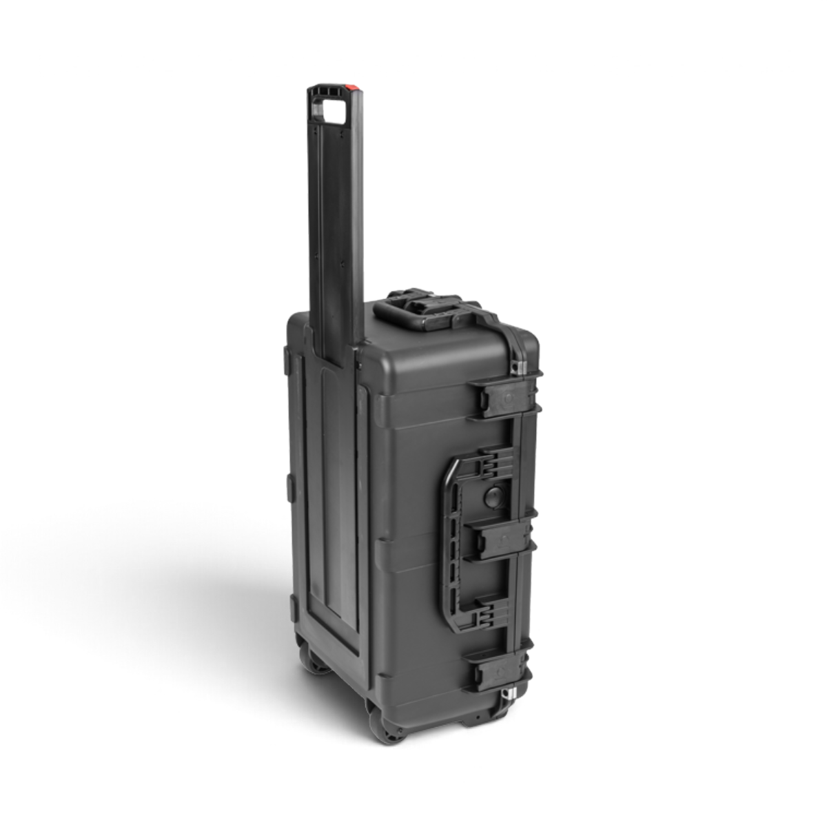 SKB Cases black waterproof iSeries hard case with telescoping handle and wheels for Starlink antenna transport