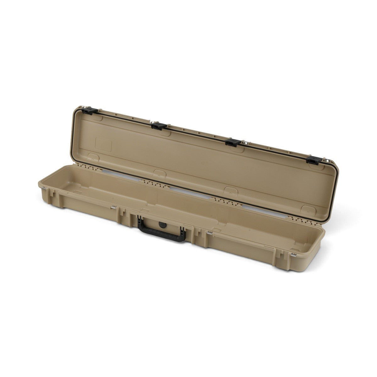 SKB Cases iSeries 4909-5 tan waterproof injection molded hard case with open lid and secure latch system