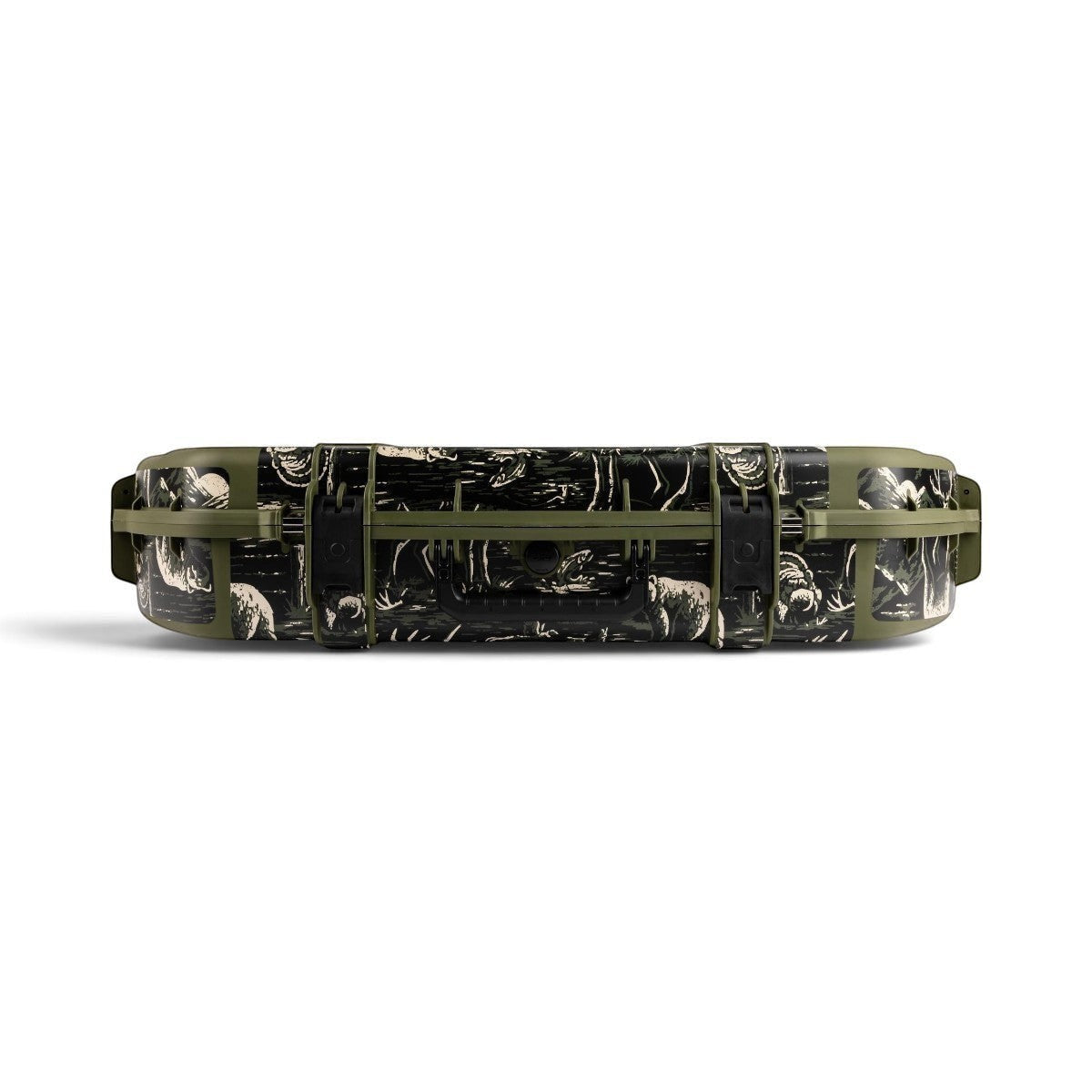 SKB Cases The Pursuit limited-edition bow case with Dristy artwork in olive green and black