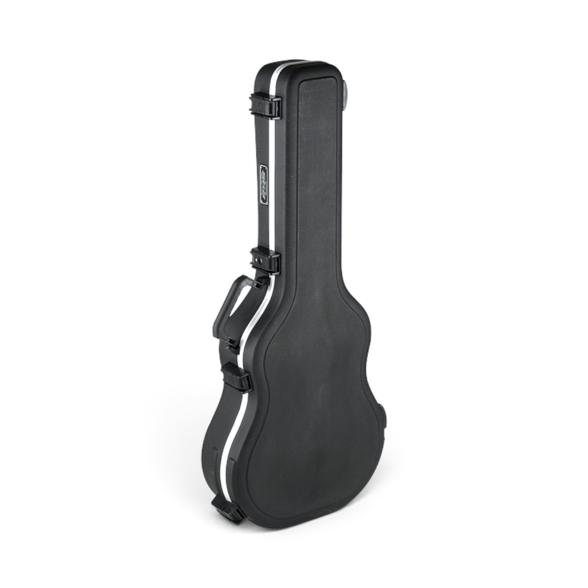 SKB Cases thin-line acoustic-electric and classical guitar hard case with TSA-approved locking latches