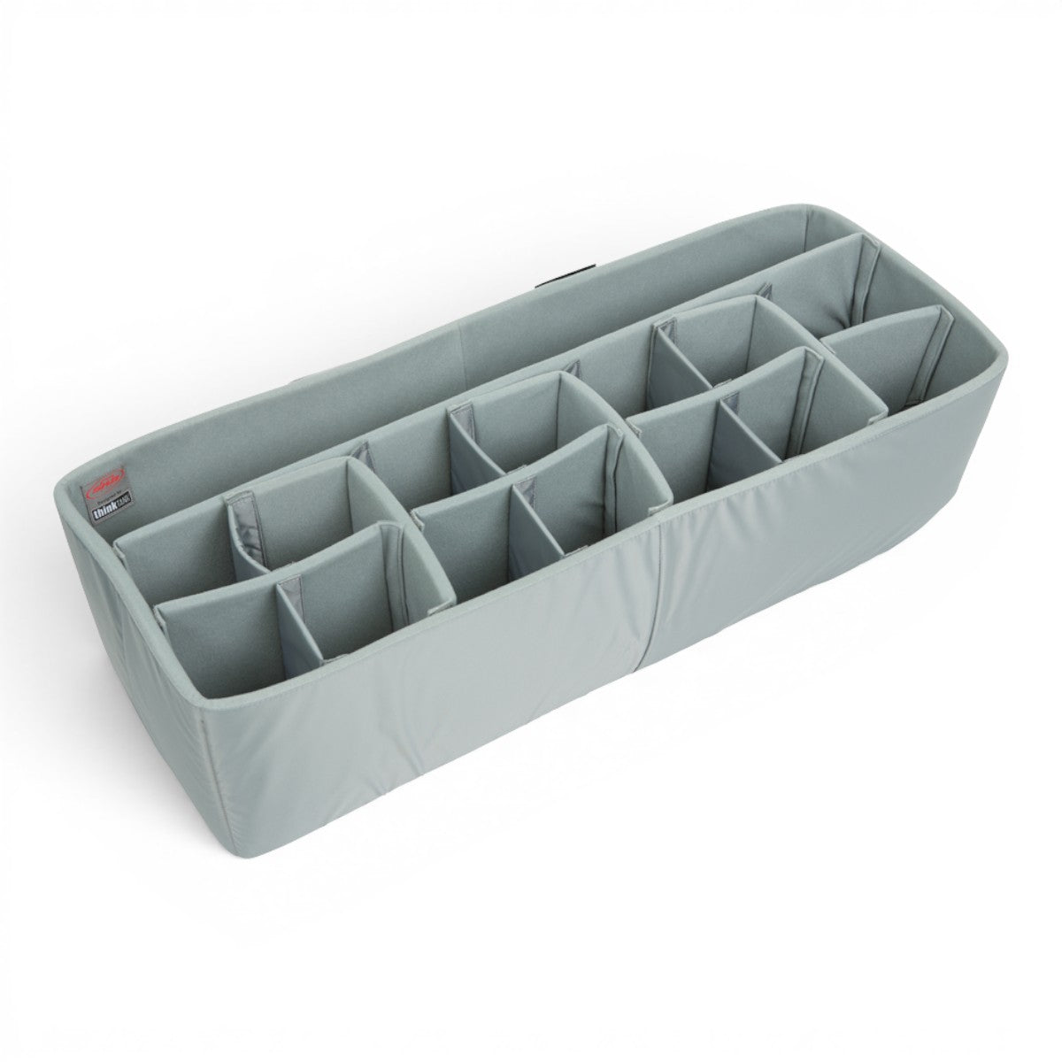 SKB Cases iSeries 3613-12 Think Tank divider set with grey Nylex-wrapped foam inserts for custom camera gear storage.