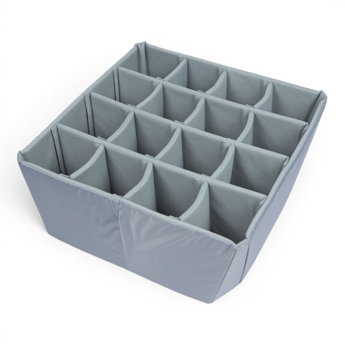 SKB Cases Think Tank divider set with grey Nylex-wrapped foam inserts for custom gear organization in iSeries cases.