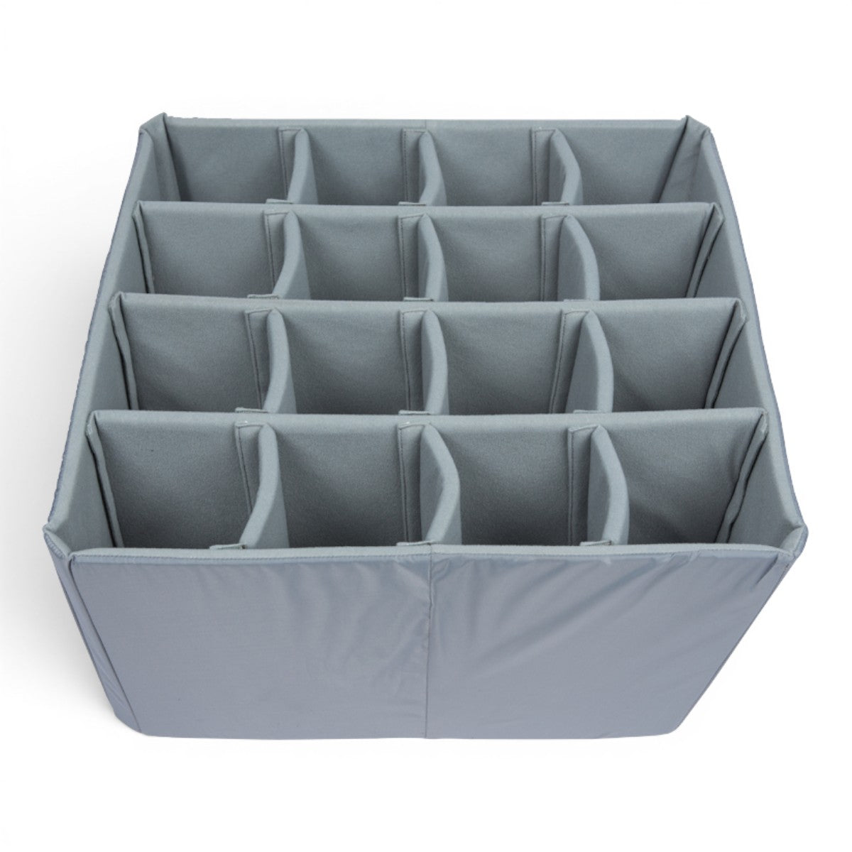 SKB Cases Think Tank divider set for iSeries 2222-12, featuring grey Nylex-wrapped foam with adjustable compartments.