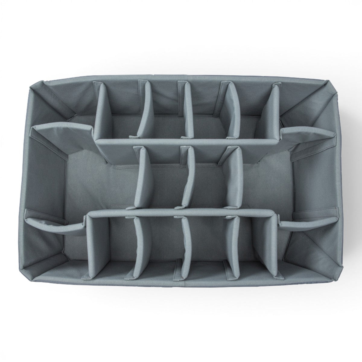 SKB Cases iSeries 3019-12 Think Tank divider set with grey Nylex-wrapped foam inserts for custom camera gear storage.