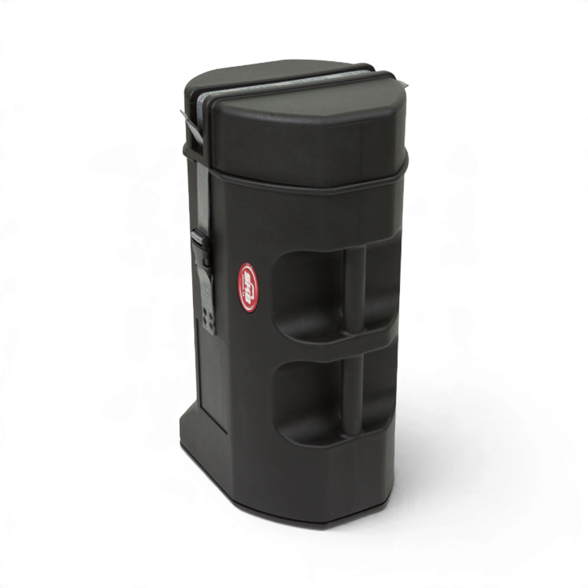 SKB Cases TL Series 2411 black roto-molded tripod case with ergonomic handles and heavy-duty buckle closure