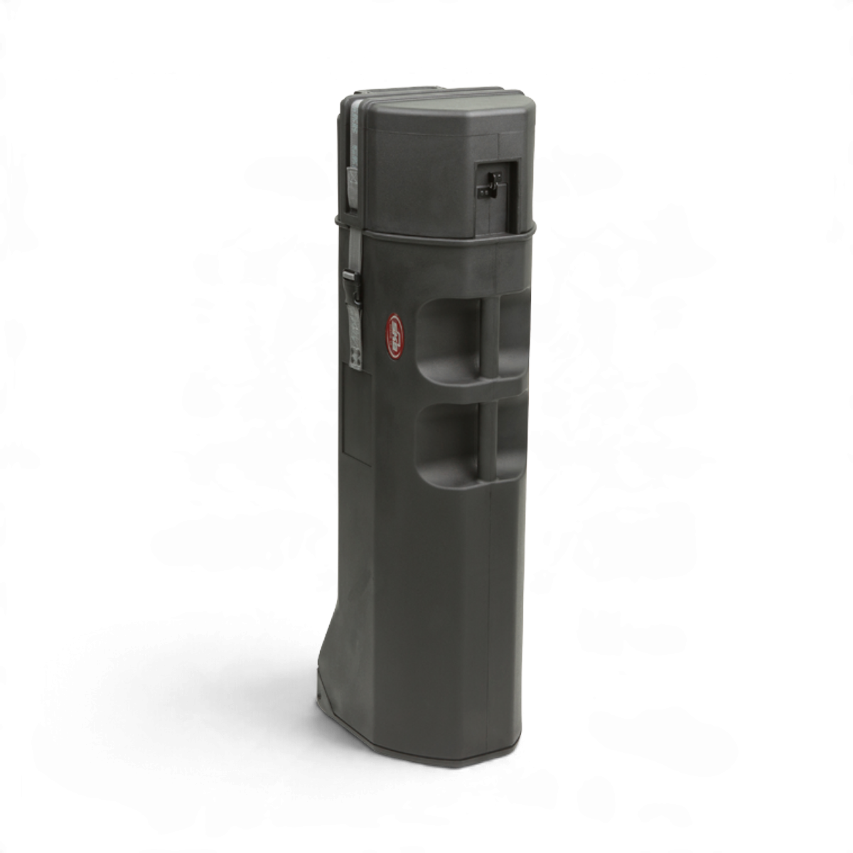 SKB Cases TL Series 4111 roto-molded tripod case in black with heavy-duty straps and ergonomic carrying handles