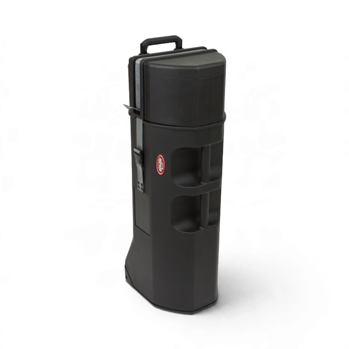 SKB Cases TL Series 3411 black roto-molded tripod case with wheels and ergonomic carrying handles