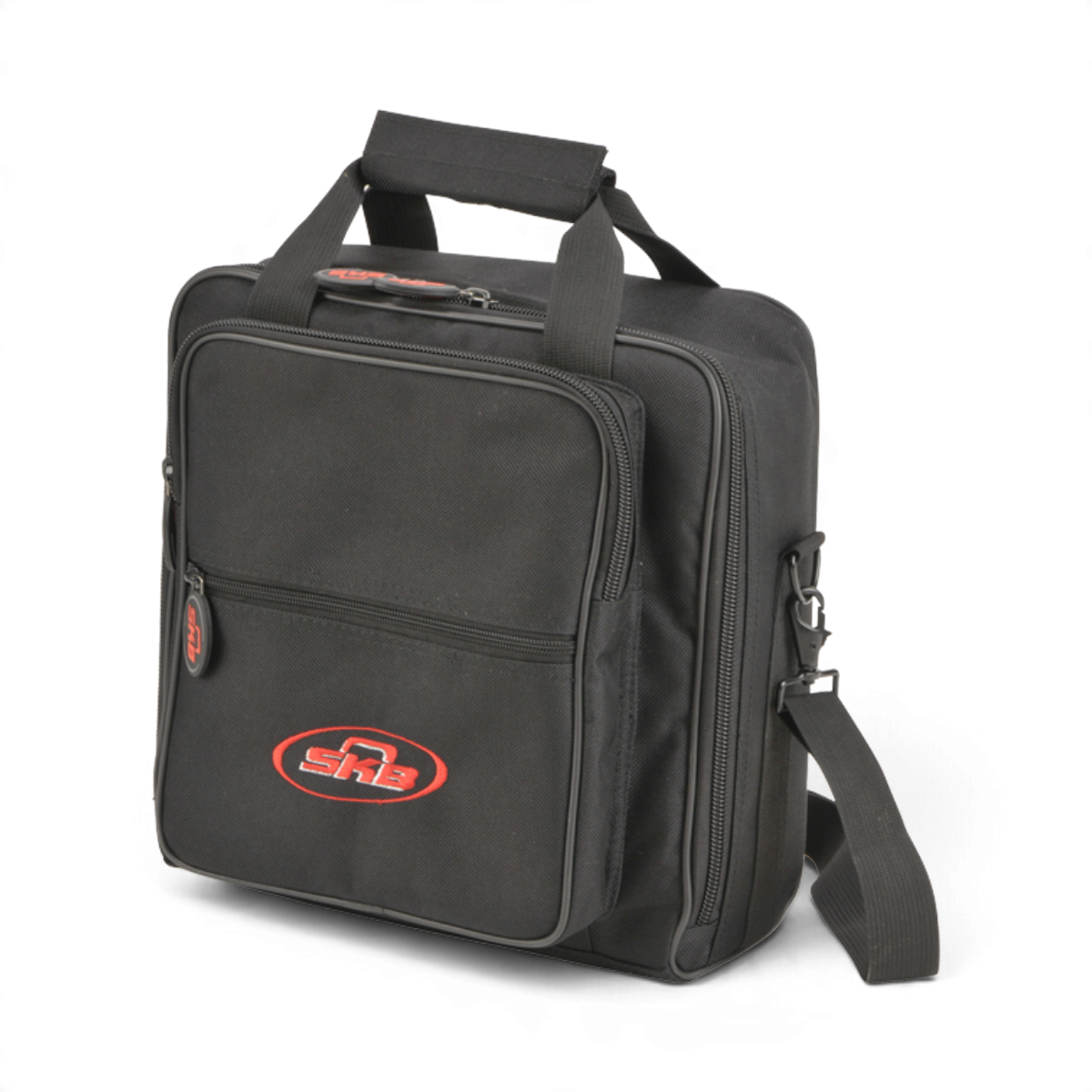 SKB Cases UB Series 1212 black padded equipment bag with front accessory pocket and shoulder strap