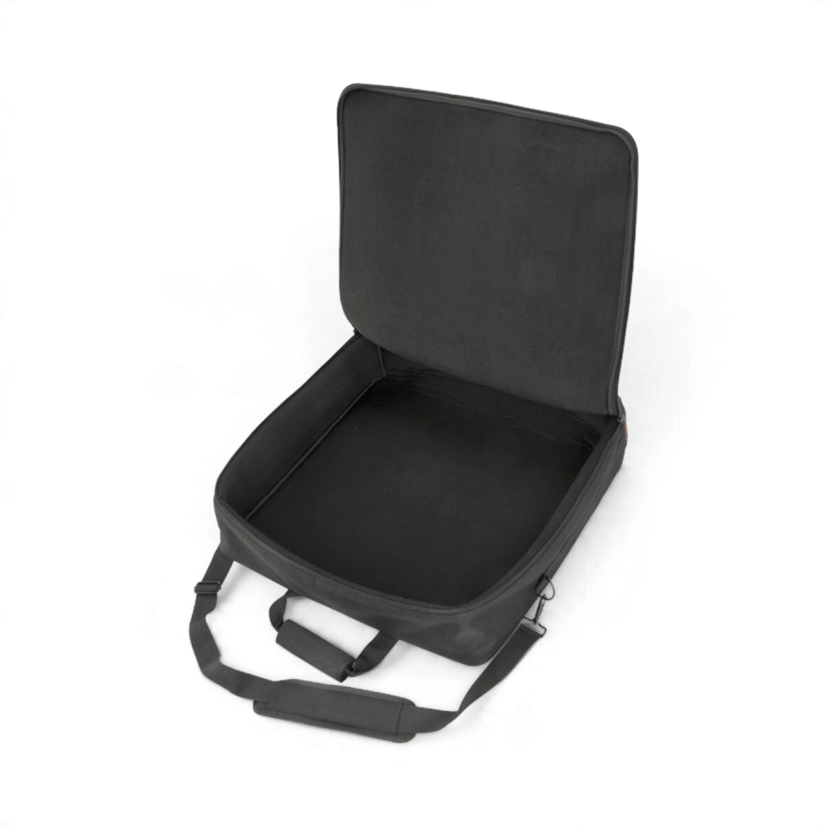 SKB Cases UB Series 2020 black padded equipment bag with shoulder strap and open lid for mixers and gear