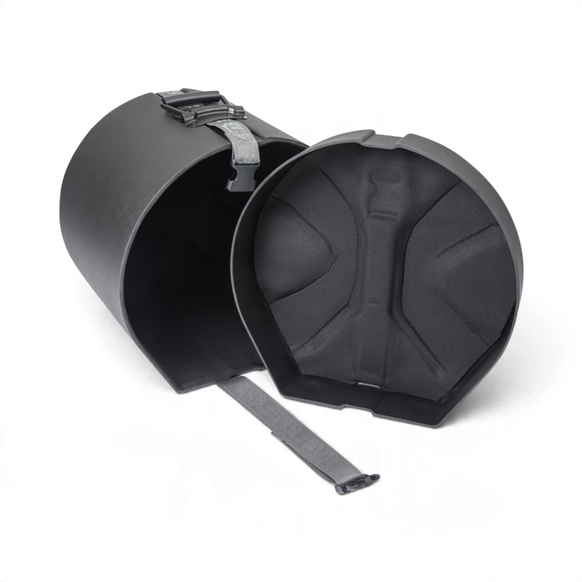 SKB Cases Ultimate Drum Package hard shell case with Roto-X rib pattern and protective foam interior lining
