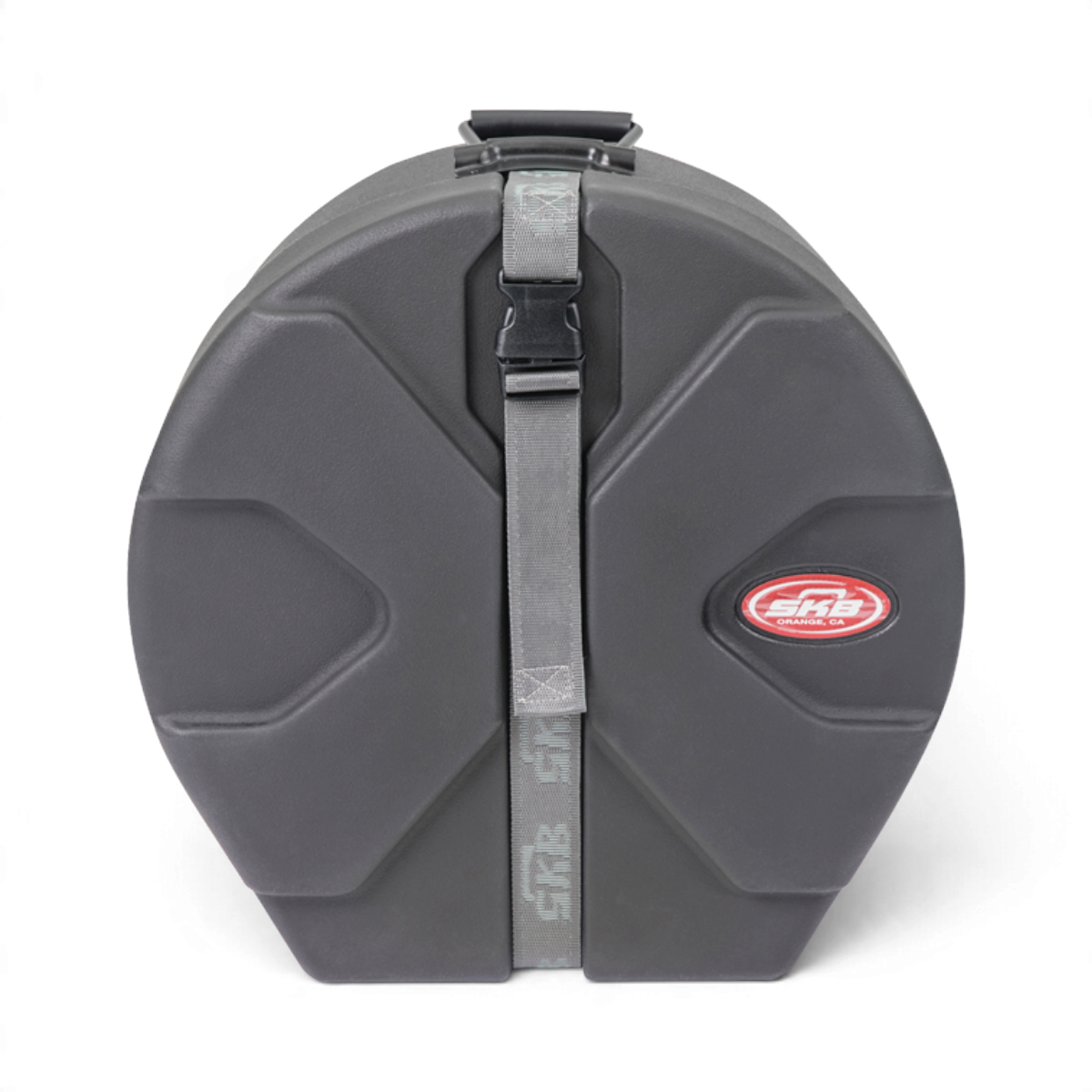 SKB Cases Ultimate Drum Package hard shell case with Roto-X rib pattern and secure buckle strap closure