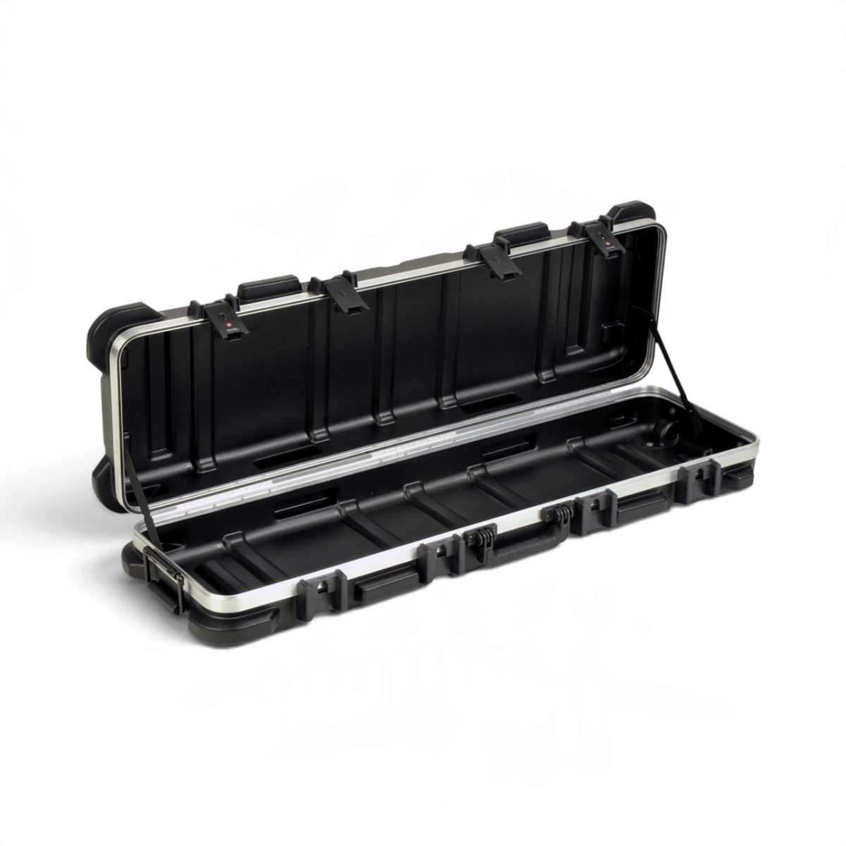 SKB Cases vSeries 4212W low profile shipping case with injection molded shell, trigger release latches, and TSA locks.