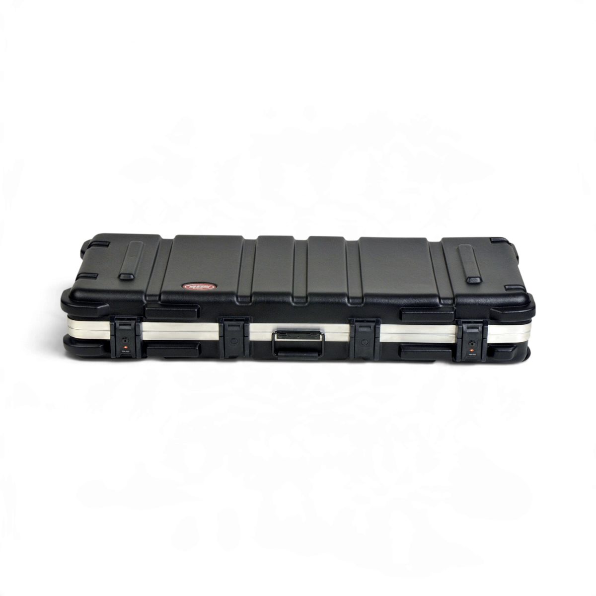 SKB Cases vSeries 4316W black polyethylene hard-shell transport case with TSA locking latches and protective bumpers