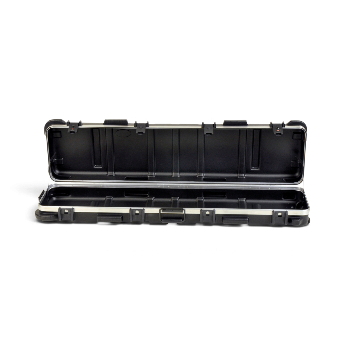 SKB Cases vSeries 5211W hard-shell polyethylene transport case with open lid and durable latches