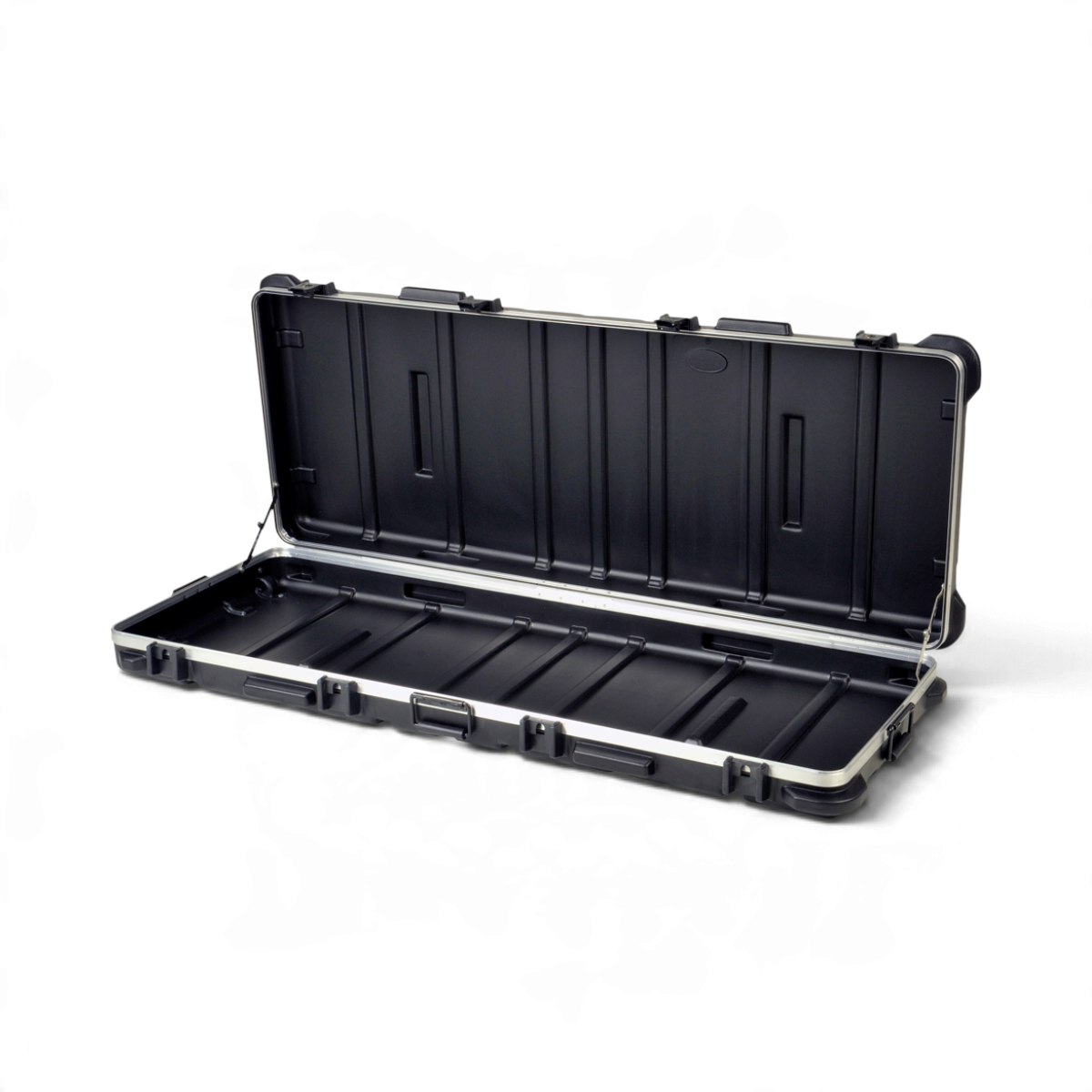 SKB Cases vSeries 6022W hard-shell transport case in black with open lid, designed for secure equipment storage.