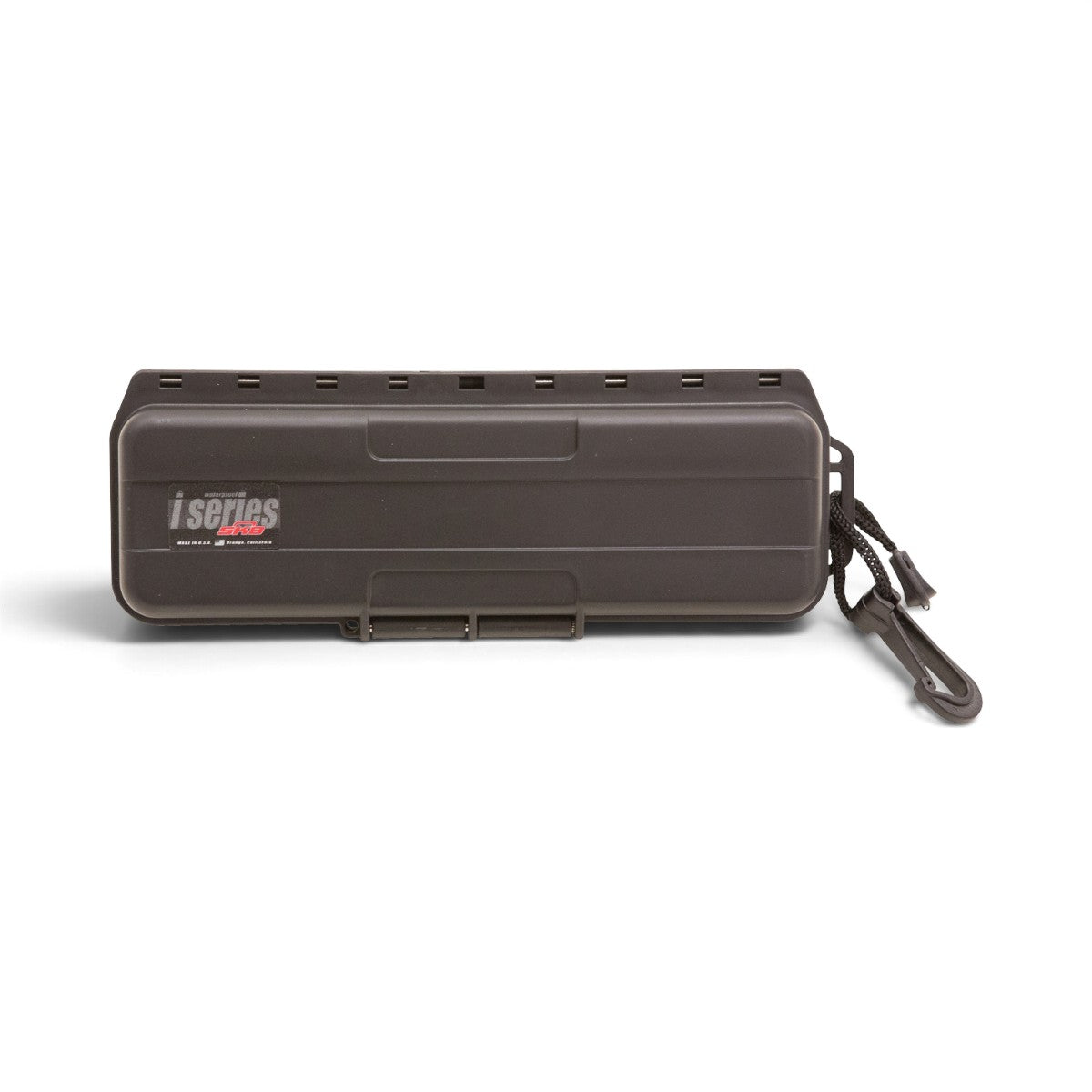 SKB Cases iSeries 0702-1 waterproof black cigar case with a durable lanyard and secure latch system.